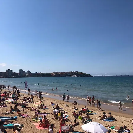 Apartament Casa En La Playa Gijón Zewnętrze zdjęcie